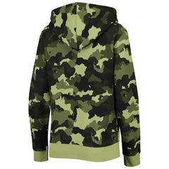 Chicago Cubs Women's 2022 MLB Armed Forces Day Camo Full-Zip Hoodie Green