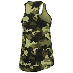 Chicago Cubs Women's 2022 MLB Armed Forces Day Camo Racerback Tank Top Green