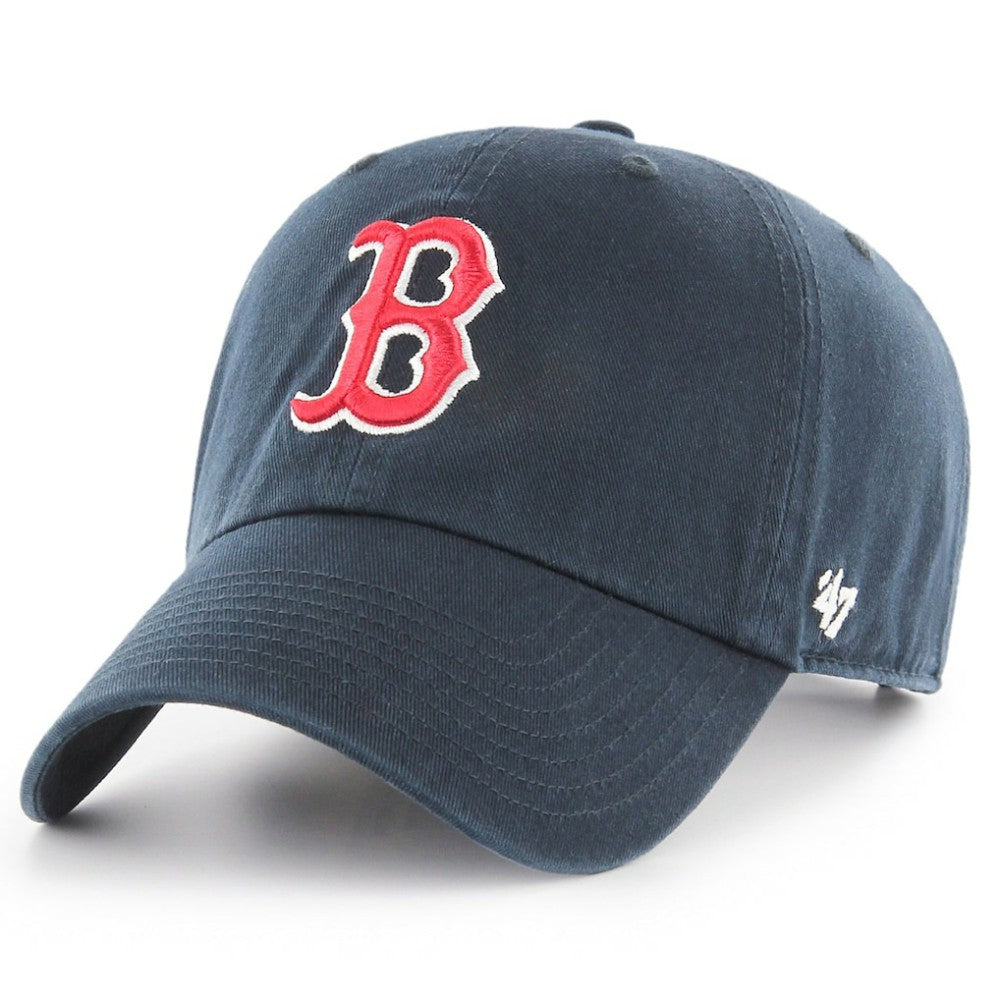 Boston Red Sox Youth Clean Up Team Adjustable Hat Navy