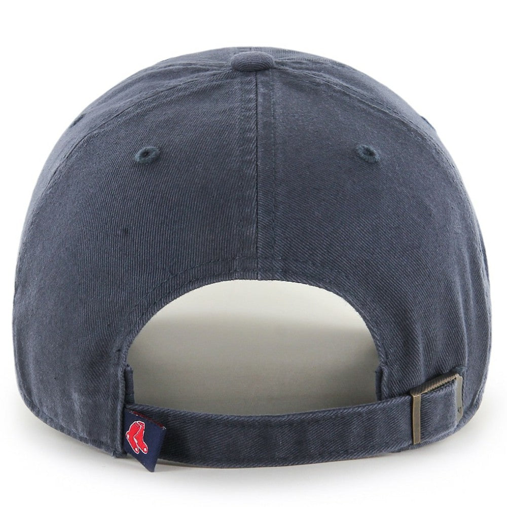 Boston Red Sox Youth Logo Clean Up Adjustable Hat Navy