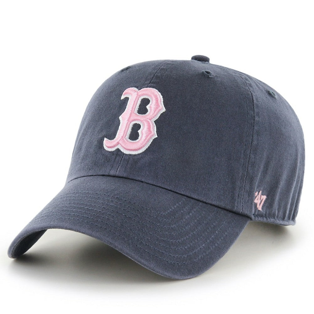Boston Red Sox Youth Logo Clean Up Adjustable Hat Navy