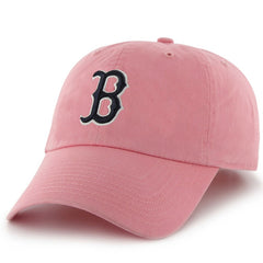 Boston Red Sox Youth Clean Up Adjustable Hat Pink
