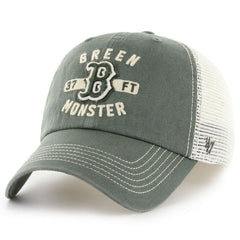 Boston Red Sox Green Monster Trucker Flex Hat Green