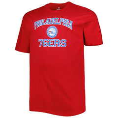 Philadelphia 76ers Big & Tall Heart & Soul T-Shirt - Red on sale