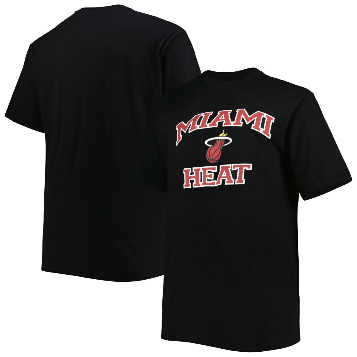 Miami Heat Big & Tall Heart & Soul T-Shirt - Black discount