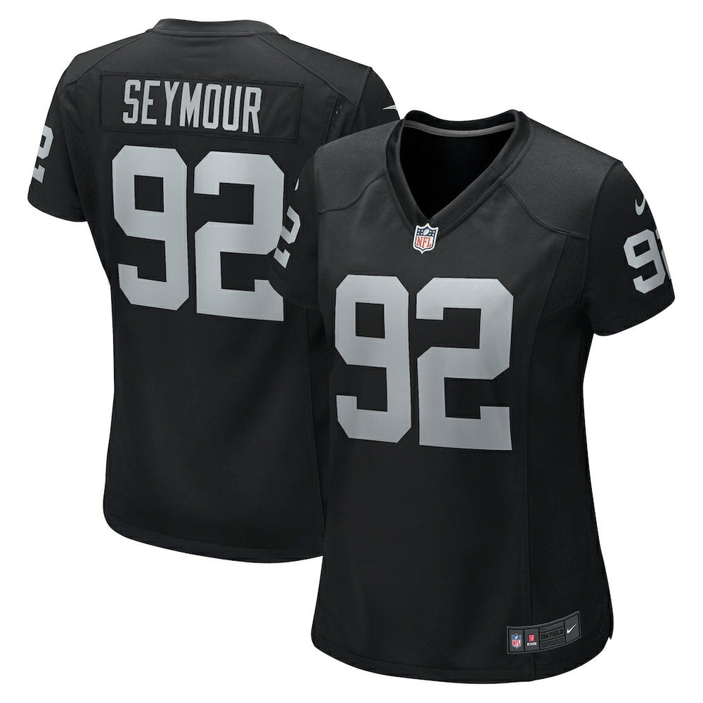Richard Seymour Las Vegas Raiders Women's Retired Player Game Jersey - Black discount