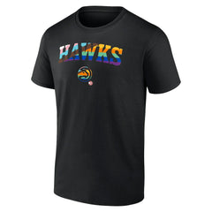 Atlanta Hawks Logo Pride T-Shirt - Black discount