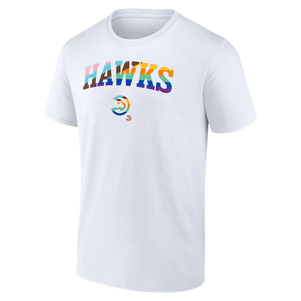 Atlanta Hawks Pride T-Shirt - White shop