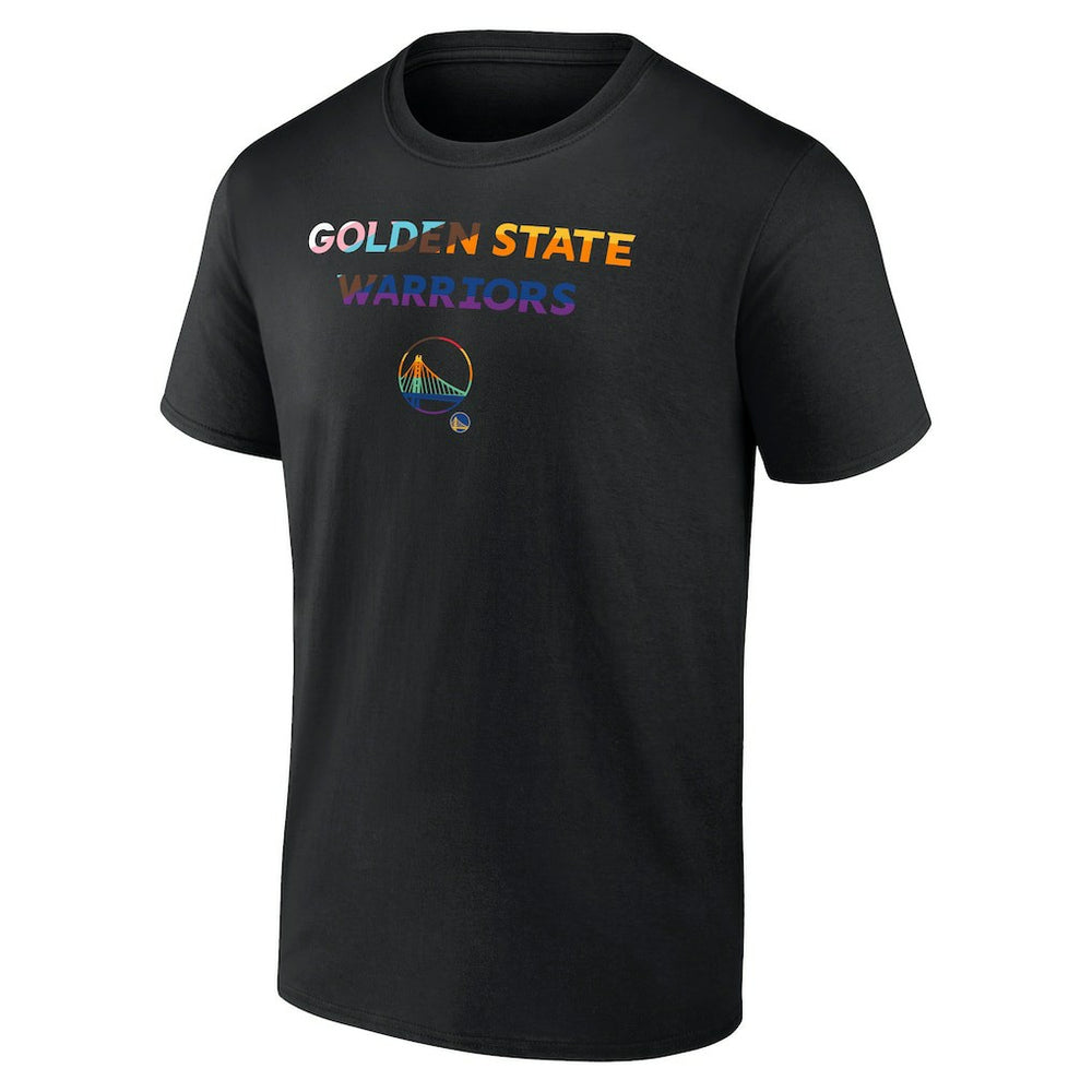 Golden State Warriors Logo Pride T-Shirt sale - Black on sale