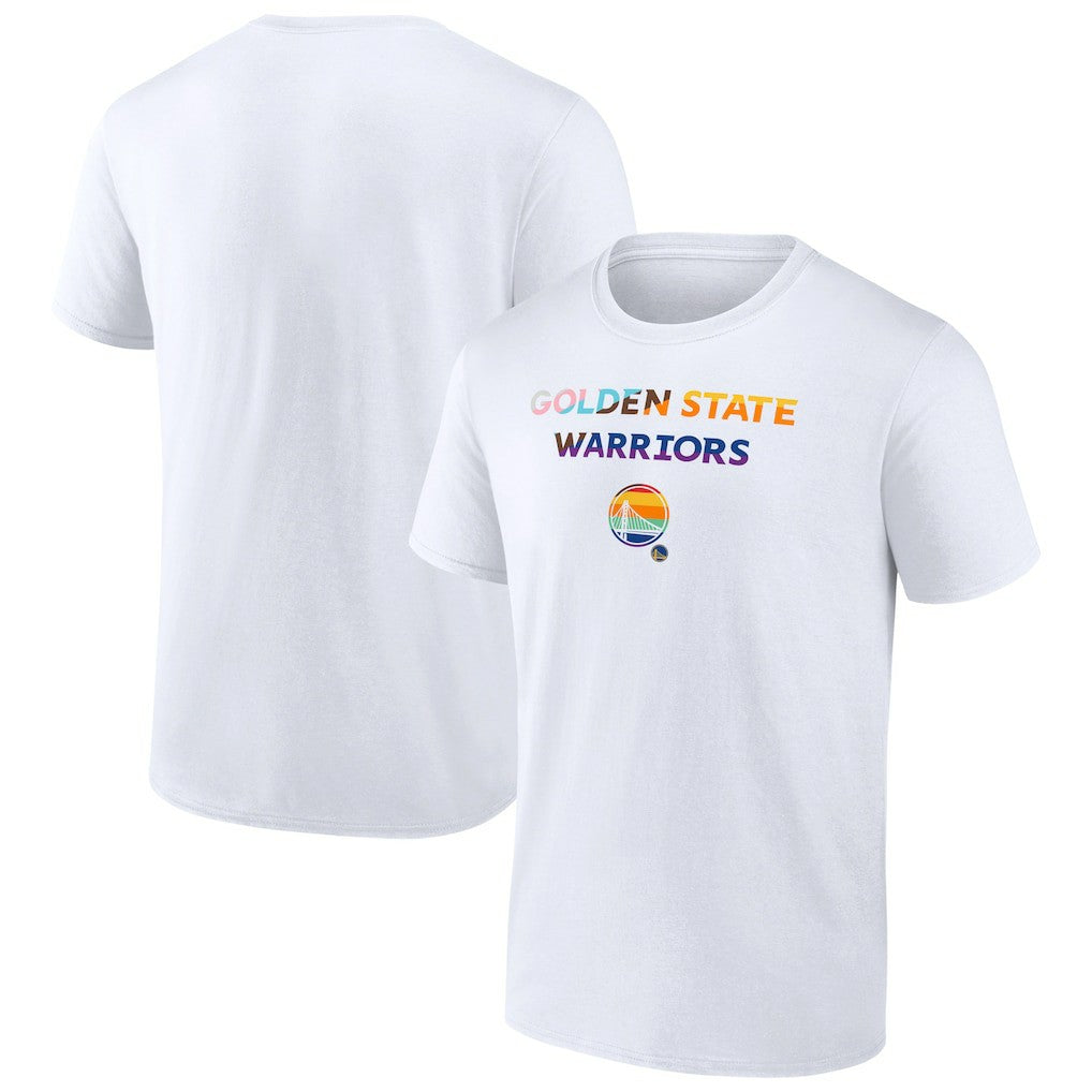 Golden State Warriors Pride T-Shirt sale - White outlet