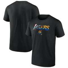 Los Angeles Lakers Logo Pride T-Shirt - Black on sale
