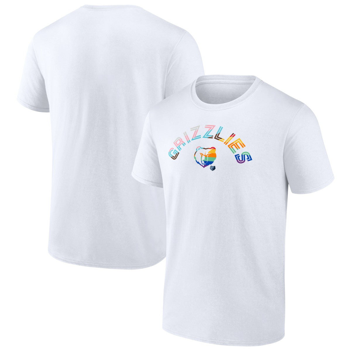 Memphis Grizzlies Pride T-Shirt - White shop