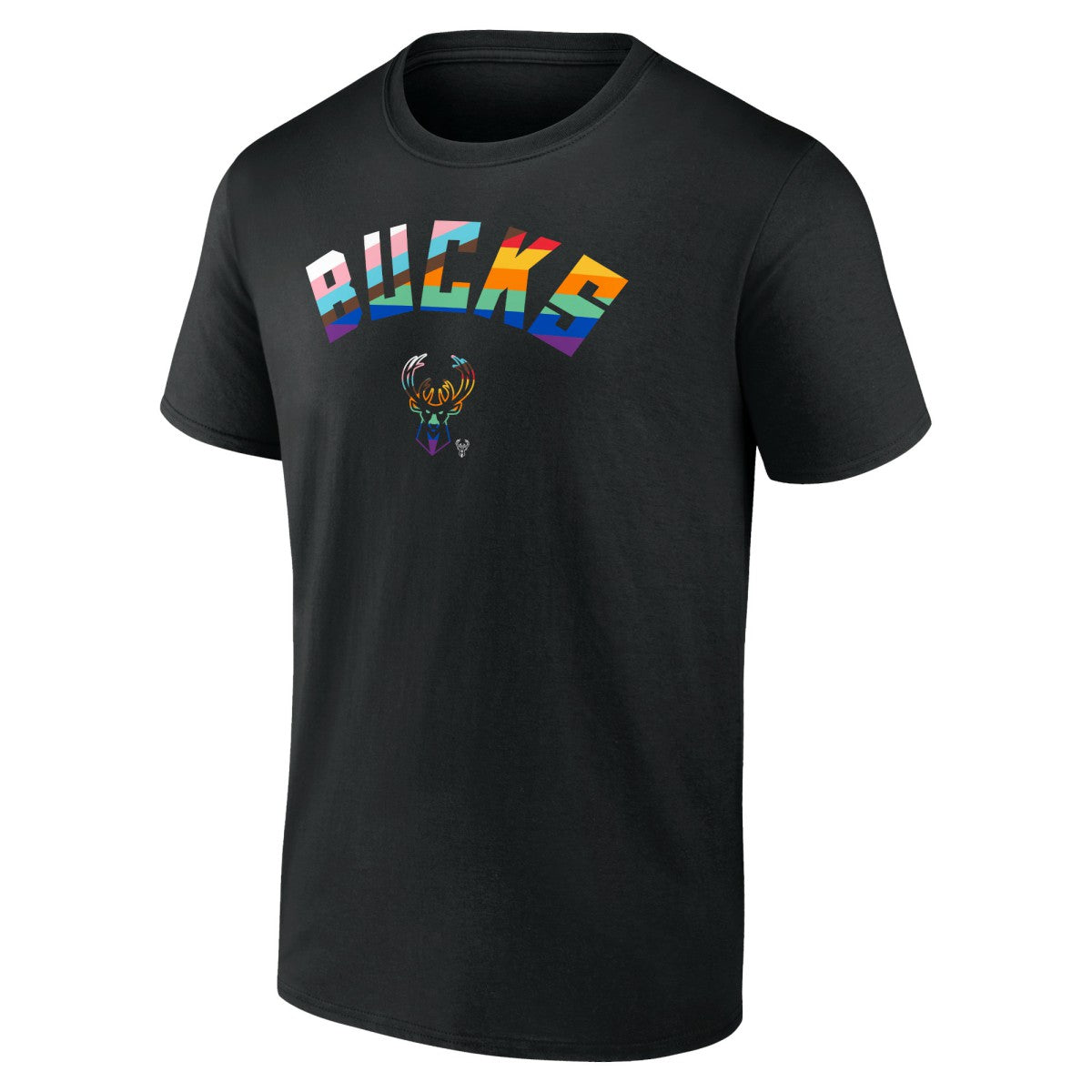 Milwaukee Bucks Pride T-Shirt - Black for sale