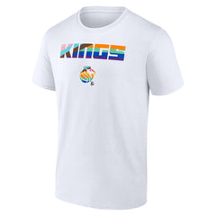 Sacramento Kings Pride T-Shirt - White shop