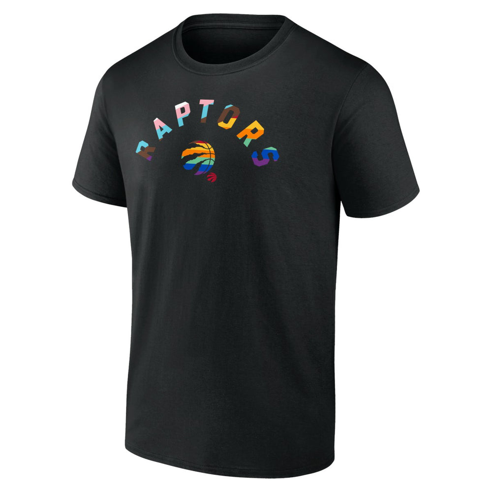 Toronto Raptors Pride T-Shirt - Black cheap