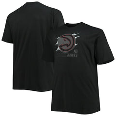Atlanta Hawks Big & Tall Pop T-Shirt - Black discount