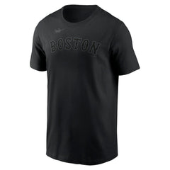 David Ortiz Boston Red Sox Name & Number T-Shirt Black