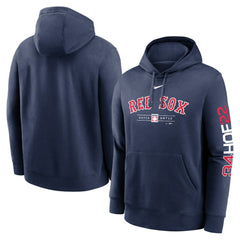 David Ortiz Boston Red Sox 2022 Hall of Fame Inductee Pullover Hoodie Navy