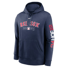 David Ortiz Boston Red Sox 2022 Hall of Fame Inductee Pullover Hoodie Navy