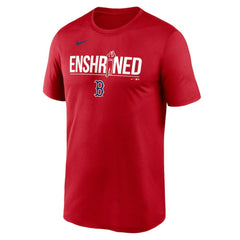 David Ortiz Boston Red Sox Legend Enshrined Performance T-Shirt Red