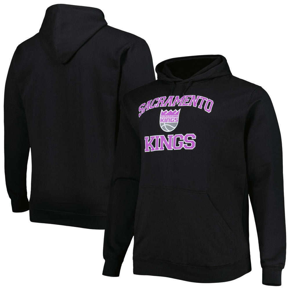 Sacramento Kings Big & Tall Heart & Soul Pullover Hoodie - Black cheap