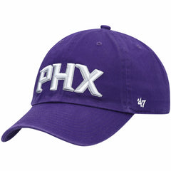 Phoenix Suns '47 Clean Up Wordmark Adjustable Hat - Purple sale