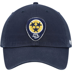 Nashville Predators '47 Logo Clean Up Adjustable Hat - Navy Hats