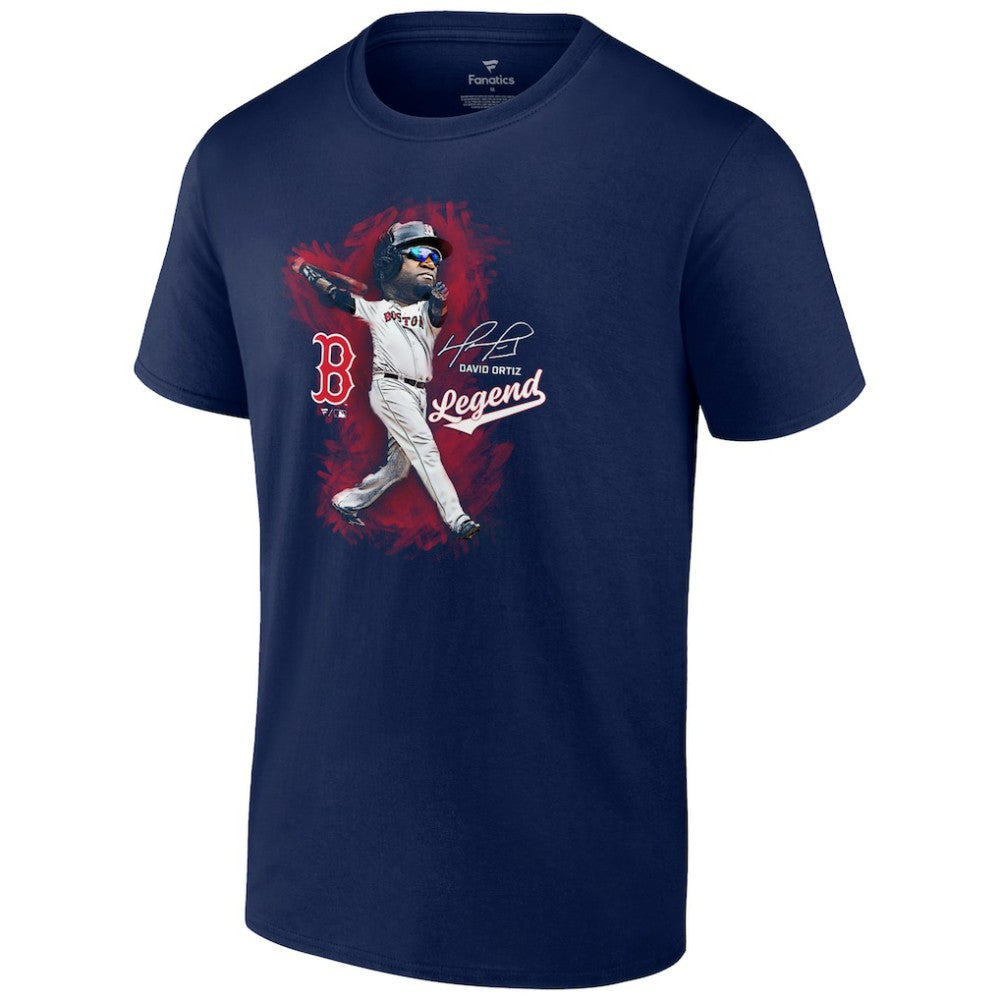 David Ortiz Boston Red Sox Legend Graphic T-Shirt Navy