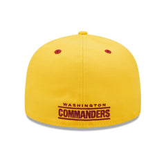 Washington Commanders New Era Flipside 2Tone 59FIFTY Fitted Hat - Gold/Burgundy on sale