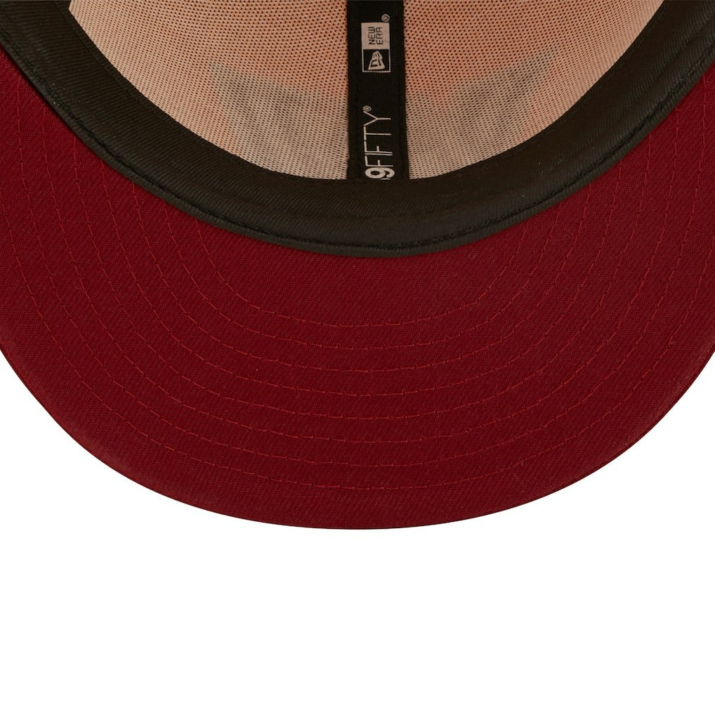 Washington Commanders New Era Flipside 2Tone 59FIFTY Fitted Hat - Gold/Burgundy on sale