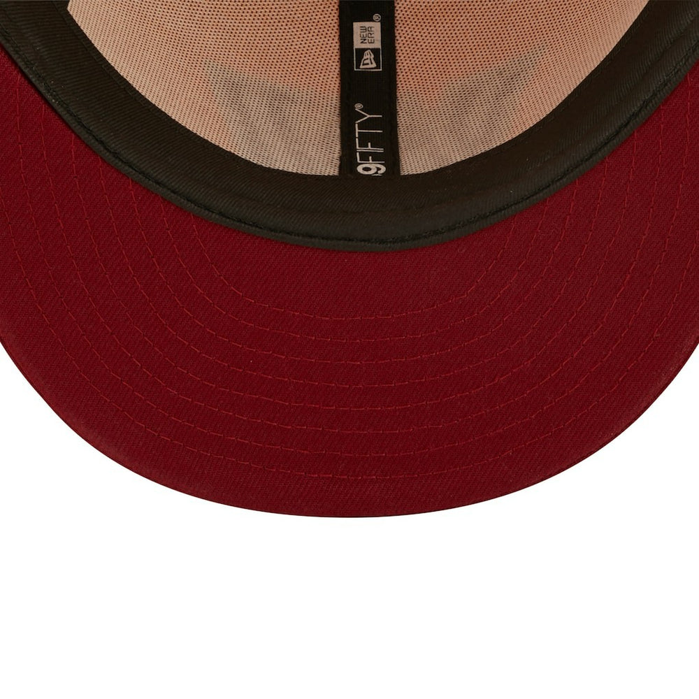 Washington Commanders New Era Flipside 2Tone 59FIFTY Fitted Hat - Gold/Burgundy on sale