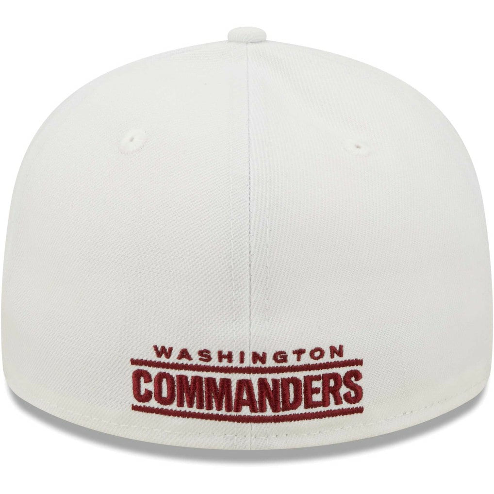Washington Commanders New Era Omaha Low Profile 59FIFTY Fitted Hat - White discount