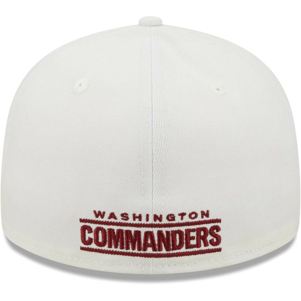 Washington Commanders New Era Omaha Low Profile 59FIFTY Fitted Hat - White discount