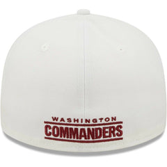 Washington Commanders New Era Omaha Low Profile 59FIFTY Fitted Hat - White discount