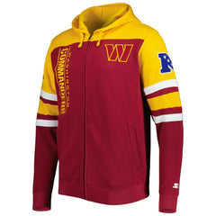 Washington Commanders Starter Extreme Full-Zip Hoodie Jacket - Burgundy on sale