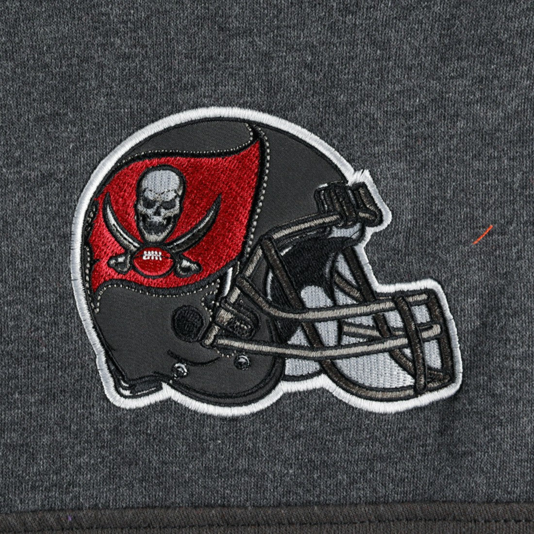 Tampa Bay Buccaneers Starter Extreme Pullover Hoodie - Heather Charcoal/Red online
