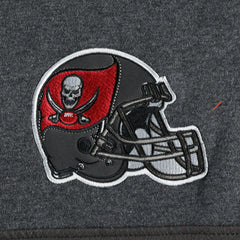 Tampa Bay Buccaneers Starter Extreme Pullover Hoodie - Heather Charcoal/Red online