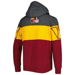 Washington Commanders Starter Extreme Pullover Hoodie - Heather Charcoal/Burgundy sale