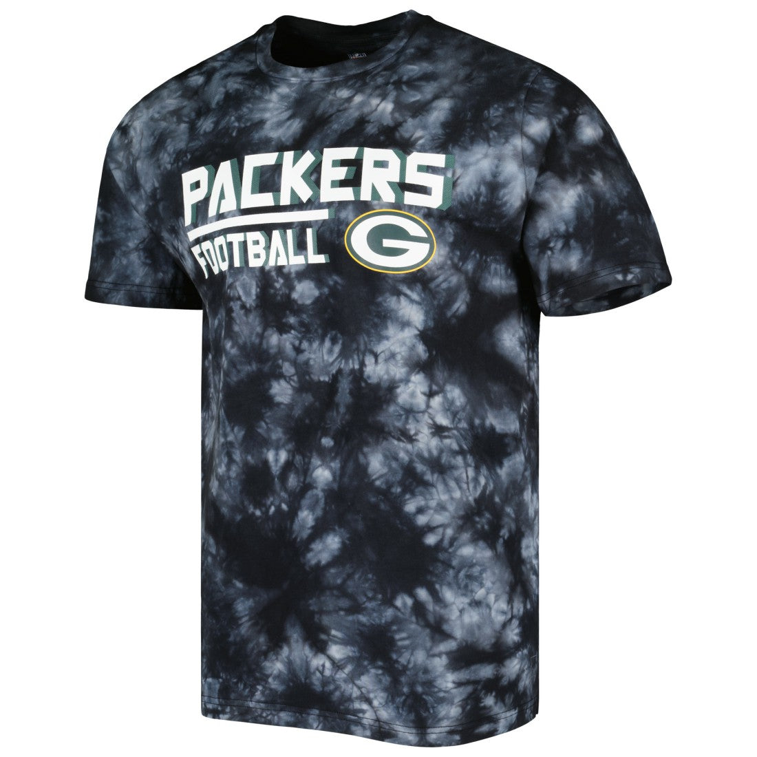Green Bay Packers MSX by Michael Strahan Recovery Tie-Dye T-Shirt - Black outlet