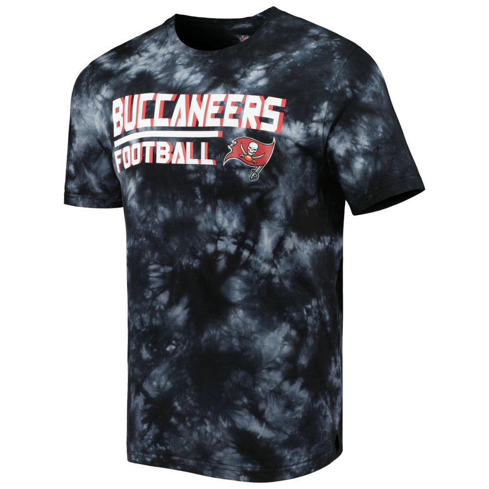 Tampa Bay Buccaneers MSX by Michael Strahan Recovery Tie-Dye T-Shirt - Black discount