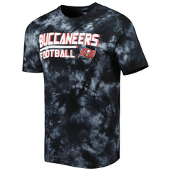 Tampa Bay Buccaneers MSX by Michael Strahan Recovery Tie-Dye T-Shirt - Black discount