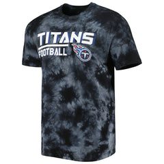 Tennessee Titans MSX by Michael Strahan Recovery Tie-Dye T-Shirt - Black online