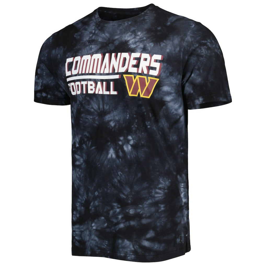 Washington Commanders MSX by Michael Strahan Recovery Tie-Dye T-Shirt - Black on sale