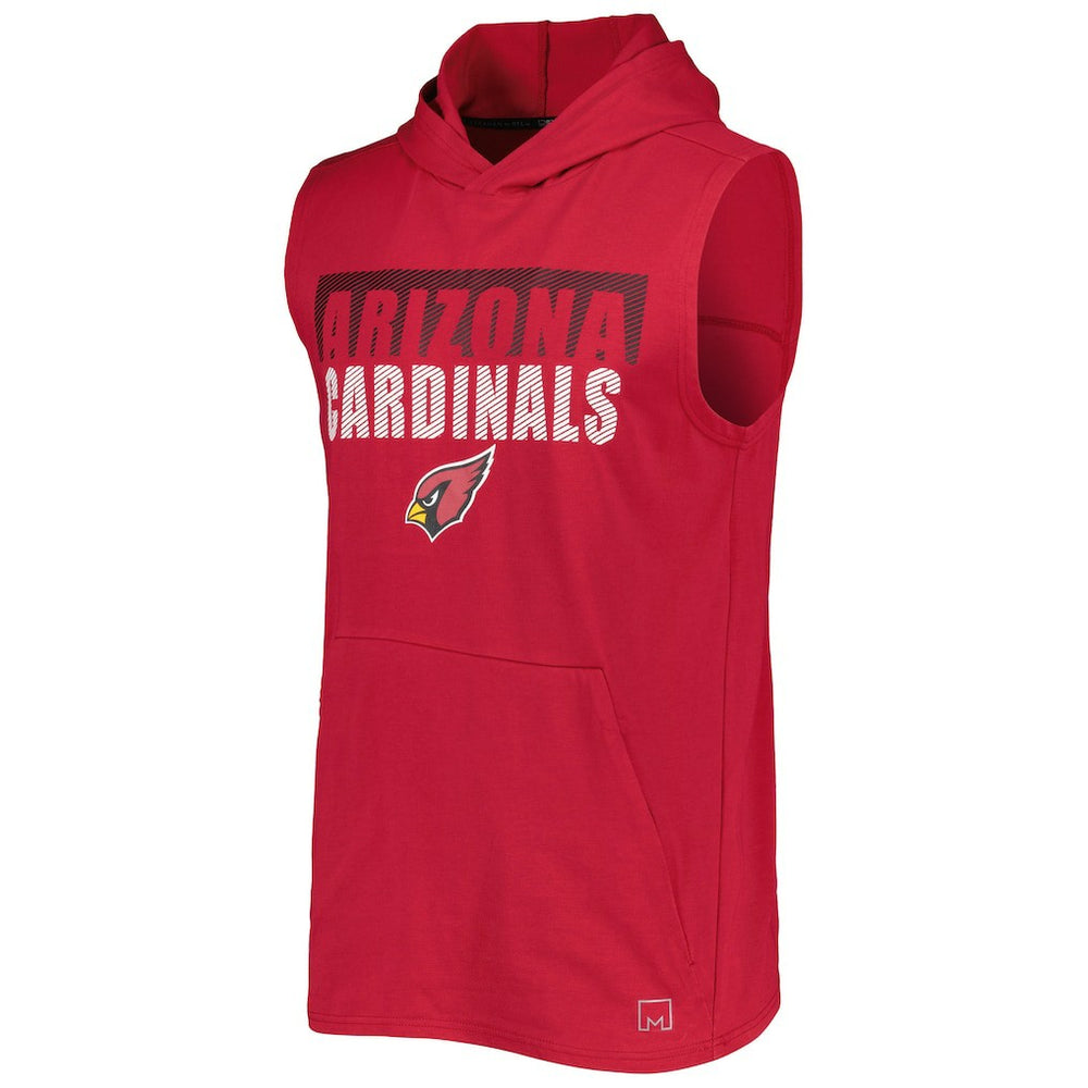 Arizona Cardinals MSX by Michael Strahan Relay Sleeveless Pullover Hoodie - Cardinal cheap