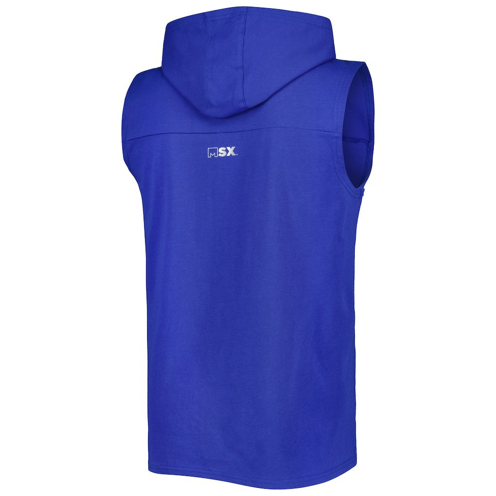 Indianapolis Colts MSX by Michael Strahan Relay Sleeveless Pullover Hoodie - Royal cheap