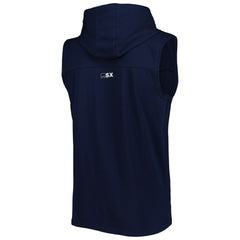 Tennessee Titans MSX by Michael Strahan Relay Sleeveless Pullover Hoodie - Navy discount