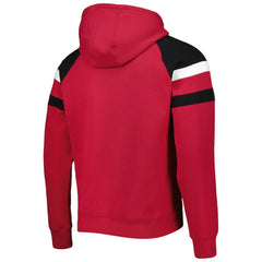 Arizona Cardinals Starter Draft Fleece Raglan Pullover Hoodie - Cardinal for sale