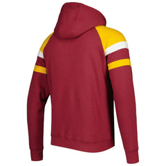 Washington Commanders Starter Draft Fleece Raglan Pullover Hoodie - Burgundy sale