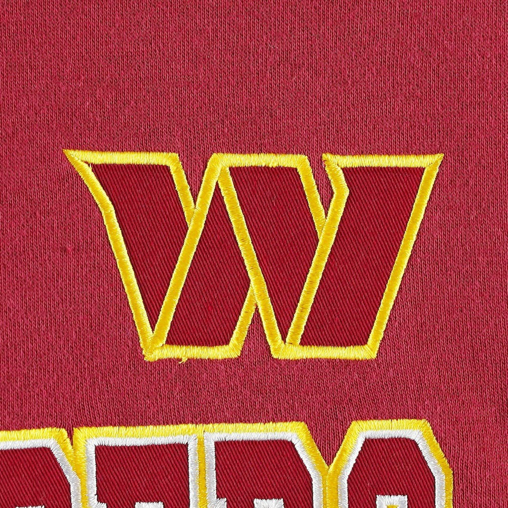 Washington Commanders Starter Draft Fleece Raglan Pullover Hoodie - Burgundy sale