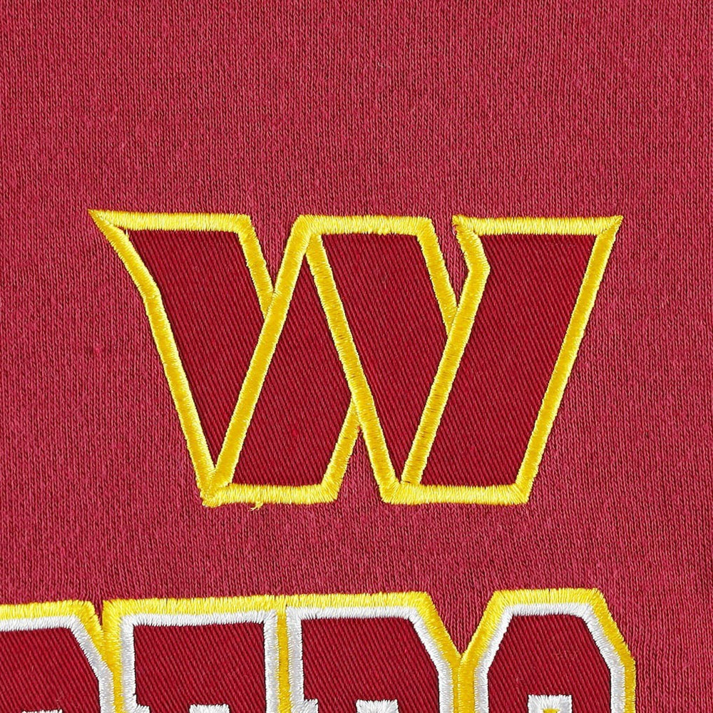 Washington Commanders Starter Draft Fleece Raglan Pullover Hoodie - Burgundy sale